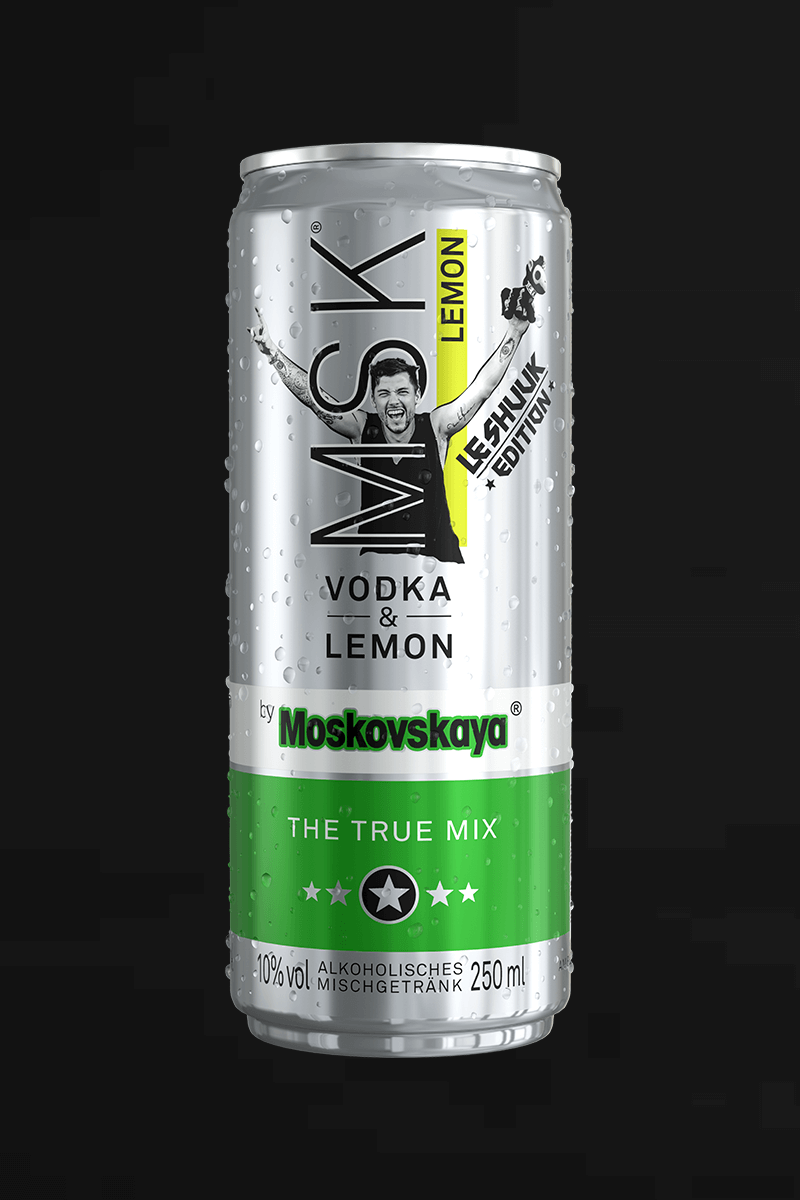 vodka with lemon